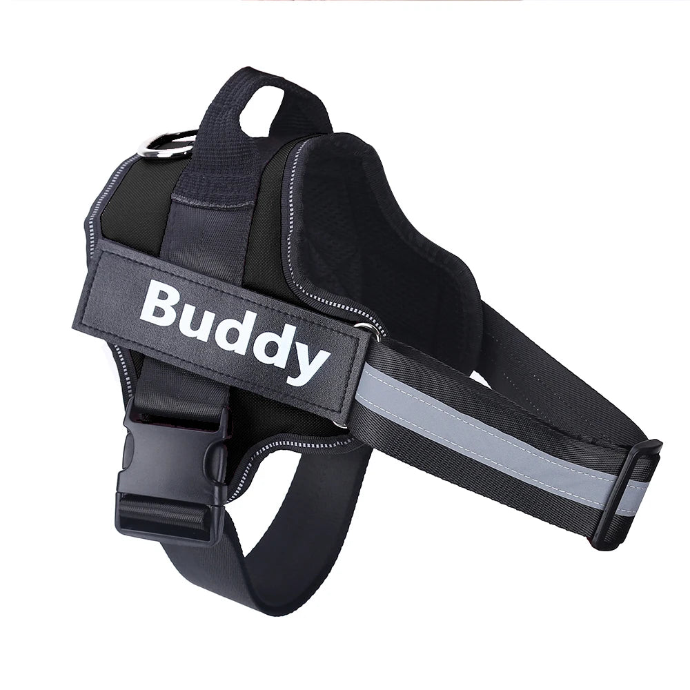 Customizable Reflective Pet Harness