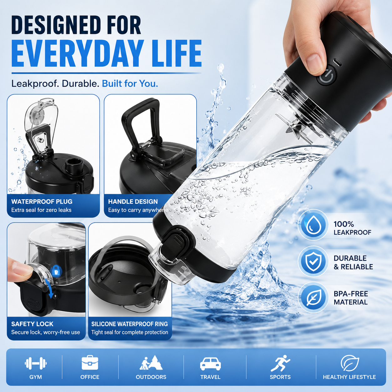 Portable Electric Blender