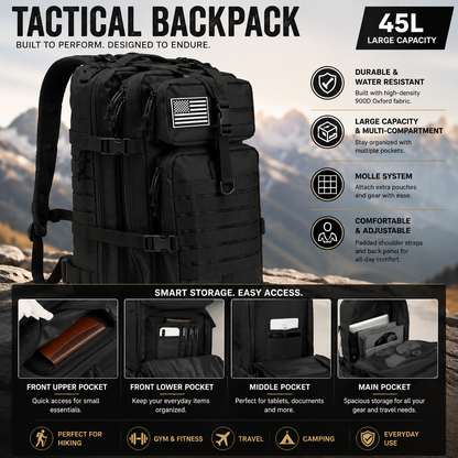 Tactical Backpack Traveling Bag