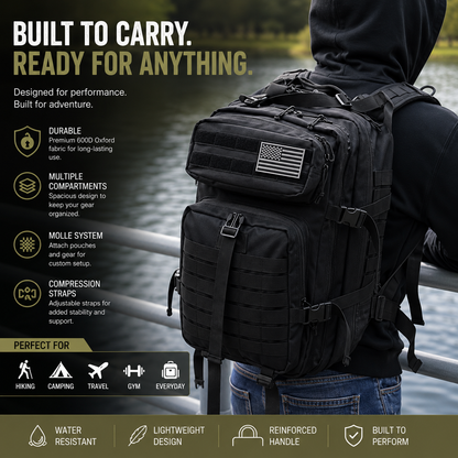 Tactical Backpack Traveling Bag