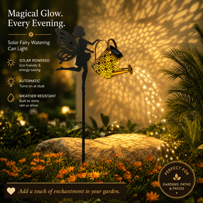 Outdoor Solar Watering Can Light