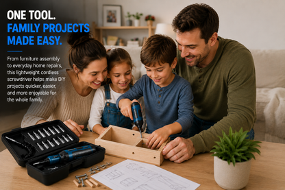 Rechargeable Cordless Electric Screwdriver Set