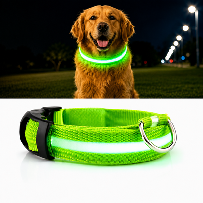 LED Glowing Dog Collar