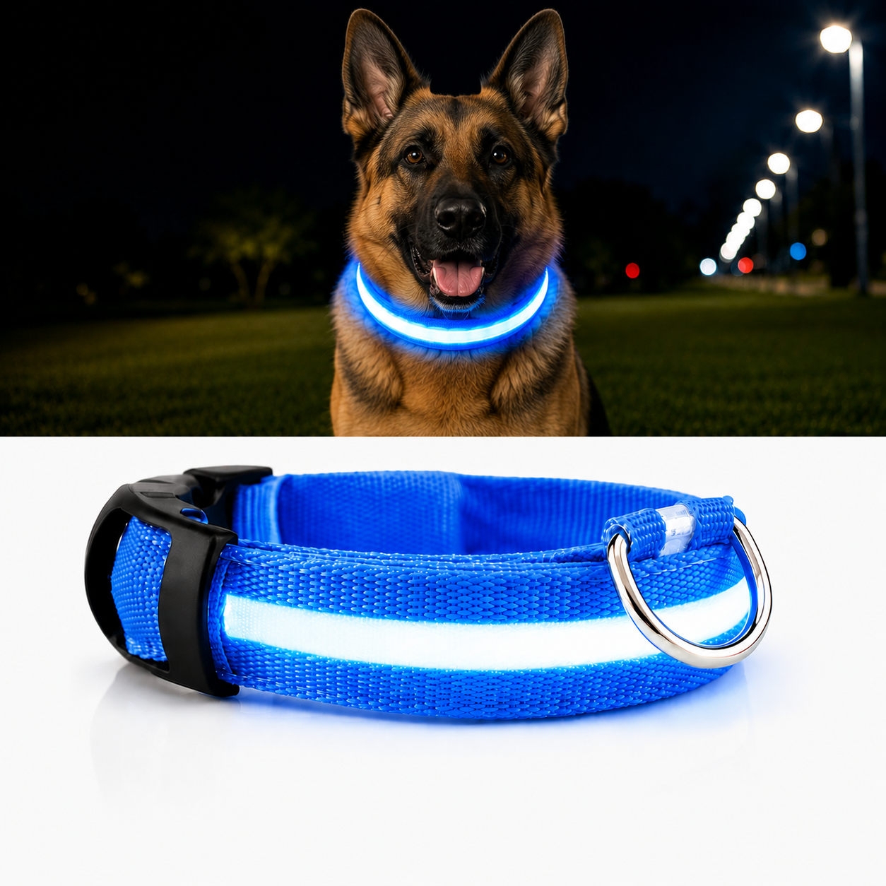 LED Glowing Dog Collar
