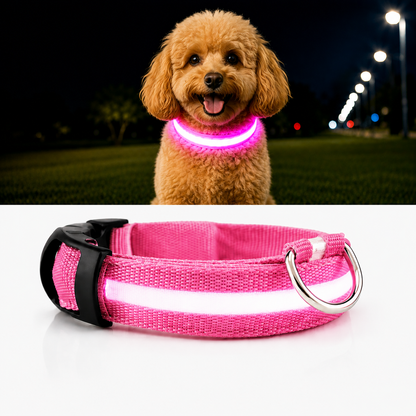 LED Glowing Dog Collar