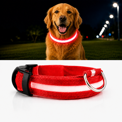 LED Glowing Dog Collar