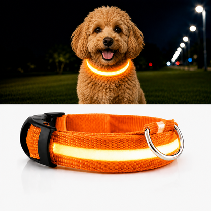 LED Glowing Dog Collar