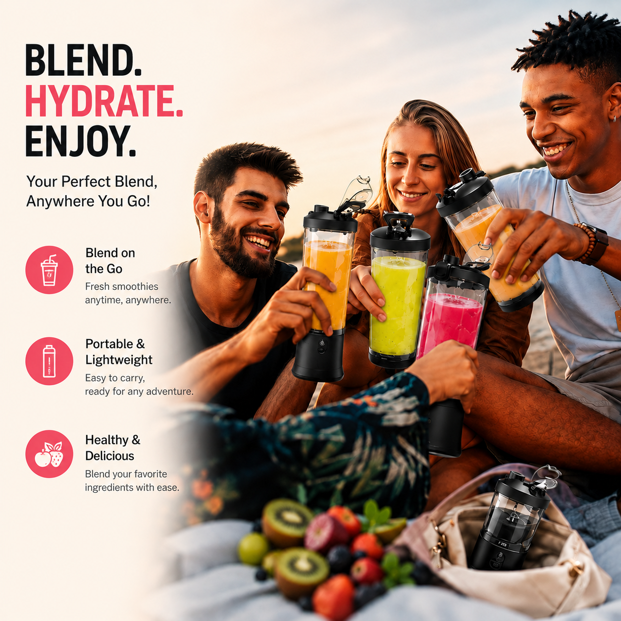 Portable Electric Blender