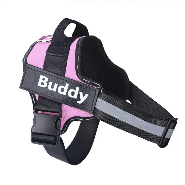 Customizable Reflective Pet Harness