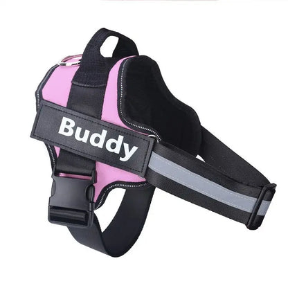 Customizable Reflective Pet Harness