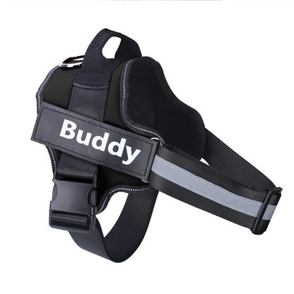 Customizable Reflective Pet Harness