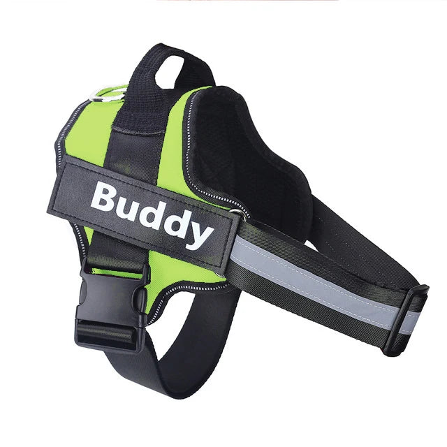 Customizable Reflective Pet Harness