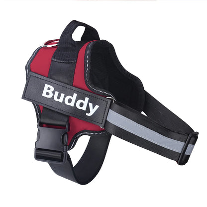 Customizable Reflective Pet Harness
