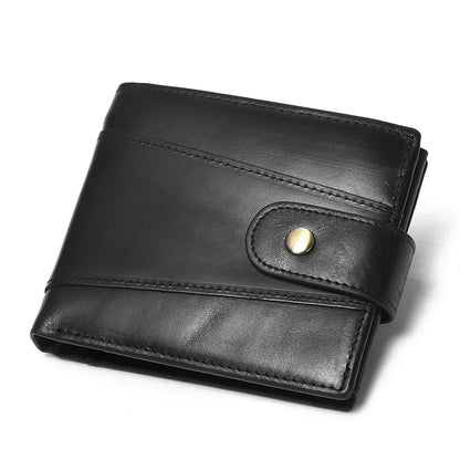 RFID Classic Men's Genuine Leather Wallet