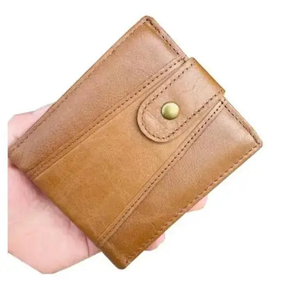 RFID Classic Men's Genuine Leather Wallet