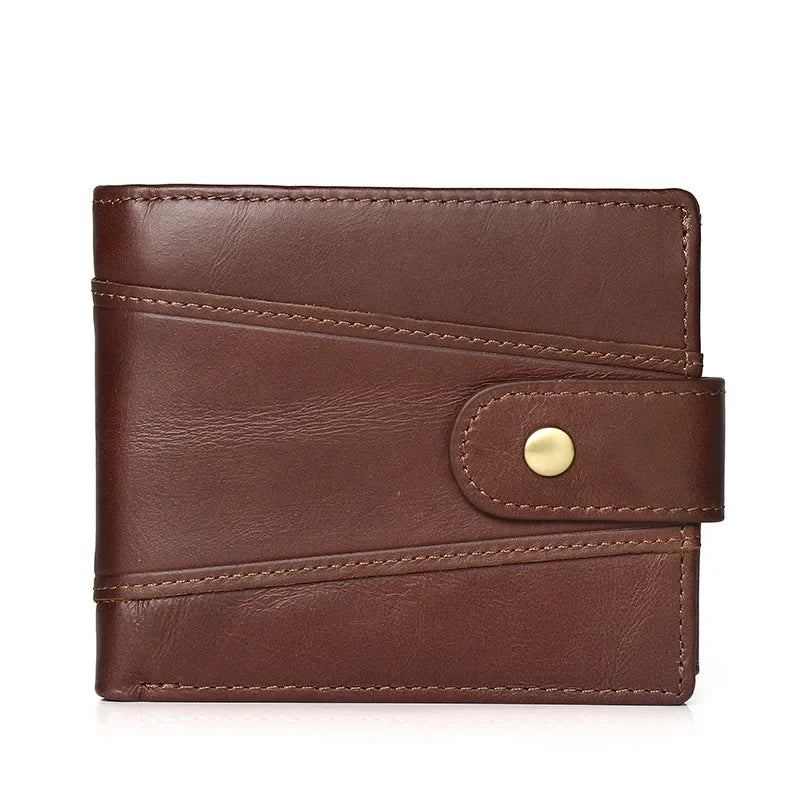 RFID Classic Men's Genuine Leather Wallet