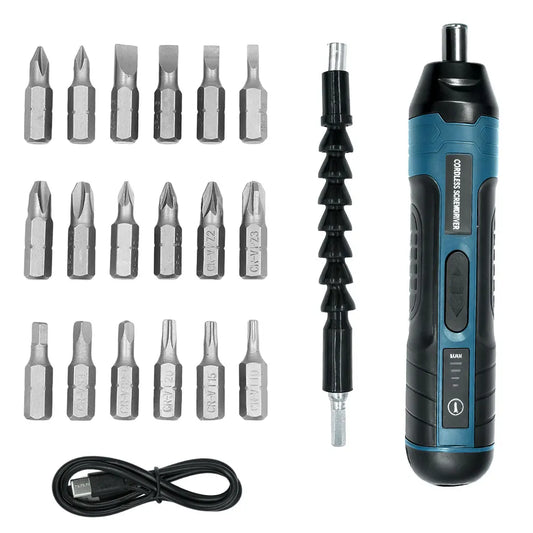 Rechargeable Cordless Electric Screwdriver Set